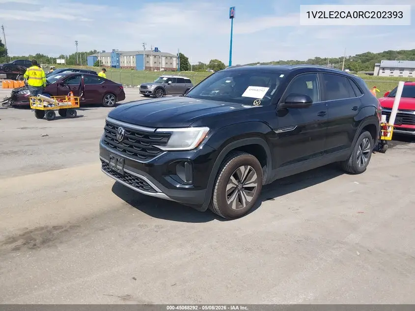 2024 Volkswagen Atlas Cross Sport 2.0T Se VIN: 1V2LE2CA0RC202393 Lot: 45068292
