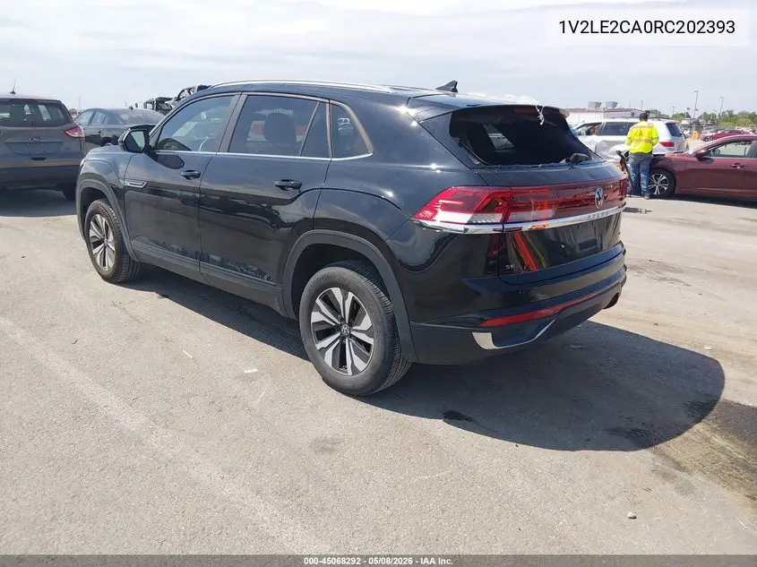 2024 Volkswagen Atlas Cross Sport 2.0T Se VIN: 1V2LE2CA0RC202393 Lot: 45068292
