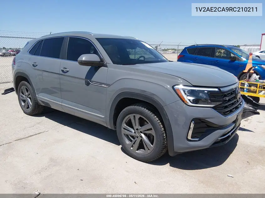 2024 Volkswagen Atlas Cross Sport 2.0T Sel R-Line VIN: 1V2AE2CA9RC210211 Lot: 45086786
