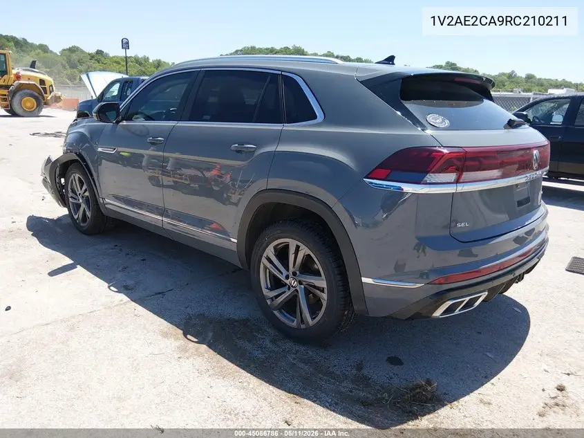 2024 Volkswagen Atlas Cross Sport 2.0T Sel R-Line VIN: 1V2AE2CA9RC210211 Lot: 45086786