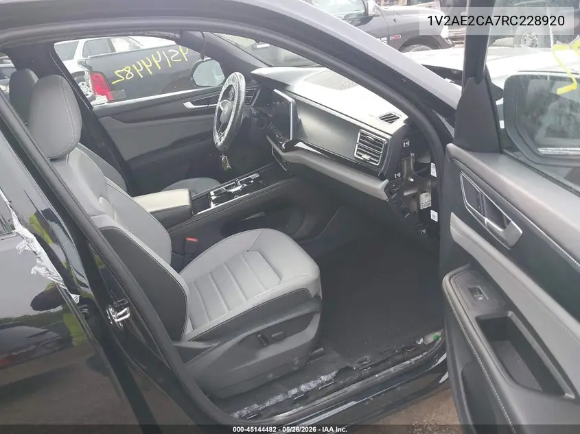 2024 Volkswagen Atlas Cross Sport 2.0T Sel R-Line VIN: 1V2AE2CA7RC228920 Lot: 45144482