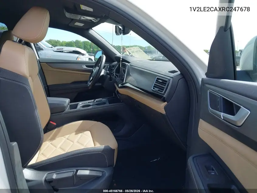 2024 Volkswagen Atlas Cross Sport 2.0T Se VIN: 1V2LE2CAXRC247678 Lot: 45166766
