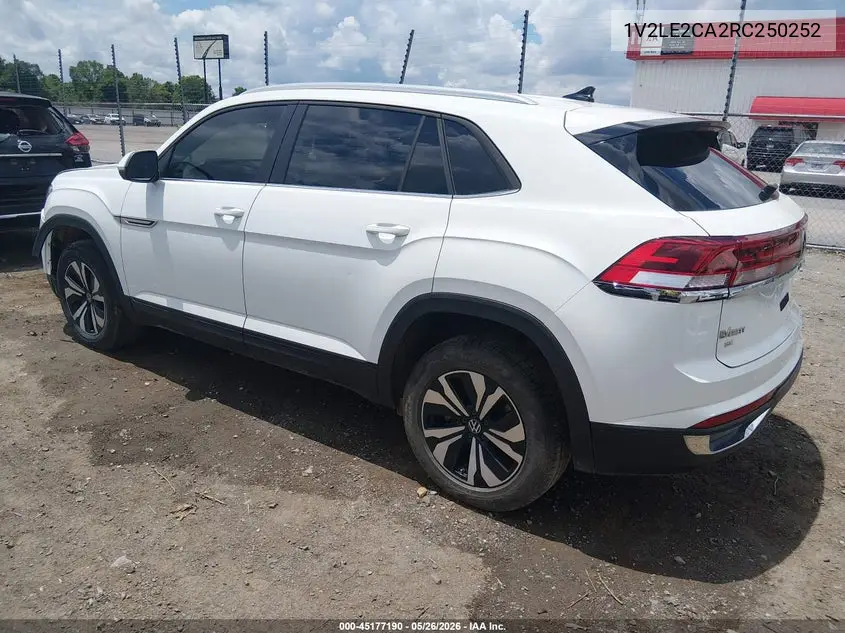 2024 Volkswagen Atlas Cross Sport 2.0T Se VIN: 1V2LE2CA2RC250252 Lot: 45177190