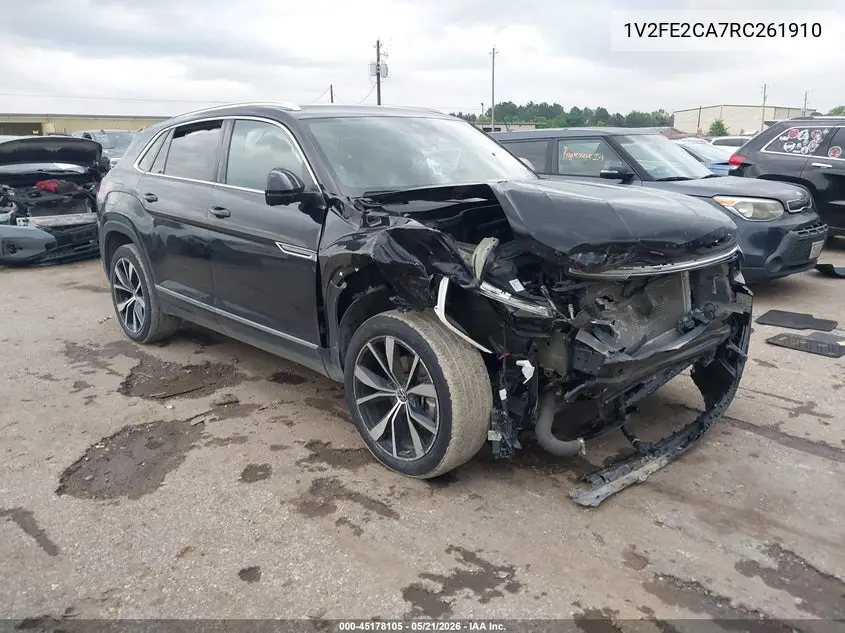 2024 Volkswagen Atlas Cross Sport 2.0T Sel Premium R-Line VIN: 1V2FE2CA7RC261910 Lot: 45178105