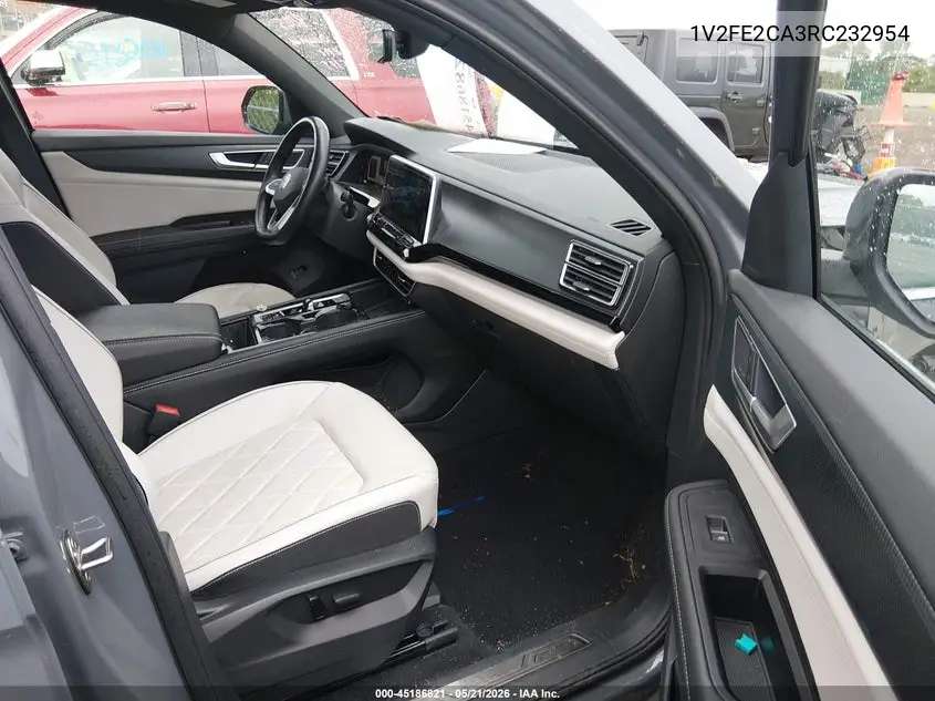 2024 Volkswagen Atlas Cross Sport 2.0T Sel Premium R-Line VIN: 1V2FE2CA3RC232954 Lot: 45186821