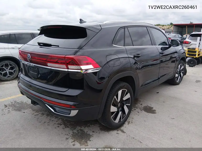 2024 Volkswagen Atlas Cross Sport 2.0T Se W/Technology VIN: 1V2WE2CAXRC260461 Lot: 45189264