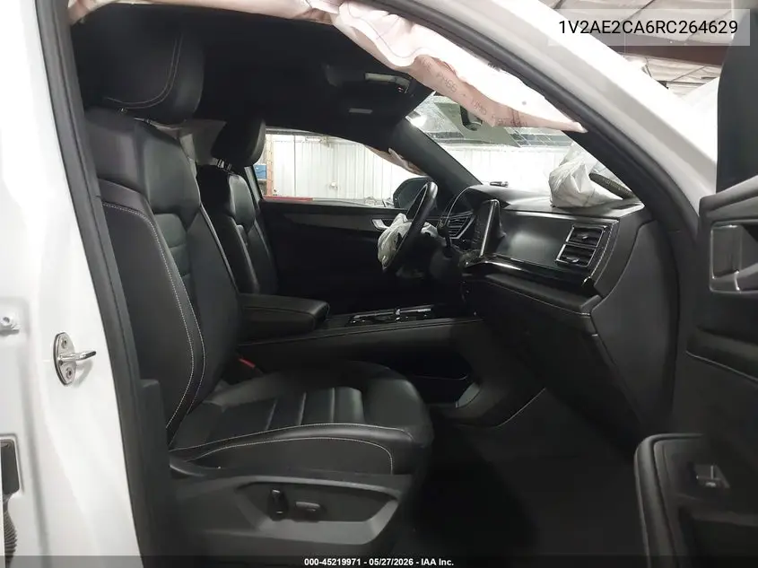 2024 Volkswagen Atlas Cross Sport 2.0T Sel R-Line VIN: 1V2AE2CA6RC264629 Lot: 45219971