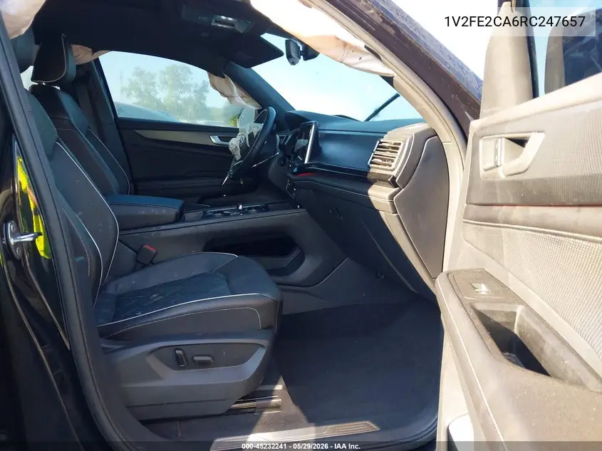 2024 Volkswagen Atlas Cross Sport 2.0T Sel Premium R-Line VIN: 1V2FE2CA6RC247657 Lot: 45232241