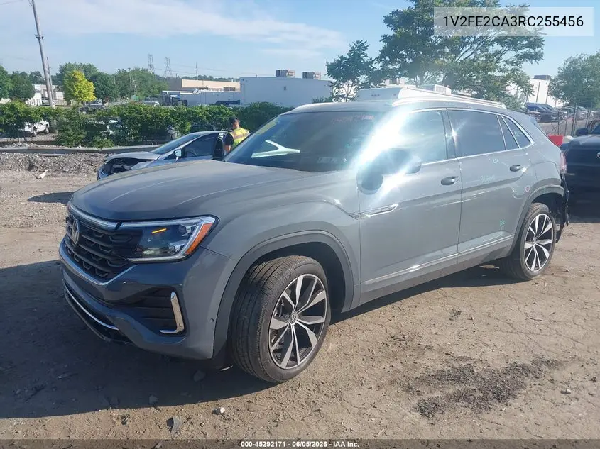 2024 Volkswagen Atlas Cross Sport 2.0T Sel Premium R-Line VIN: 1V2FE2CA3RC255456 Lot: 45292171