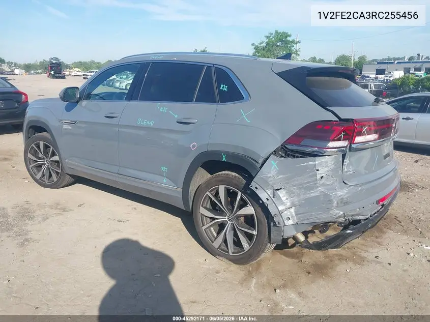 2024 Volkswagen Atlas Cross Sport 2.0T Sel Premium R-Line VIN: 1V2FE2CA3RC255456 Lot: 45292171