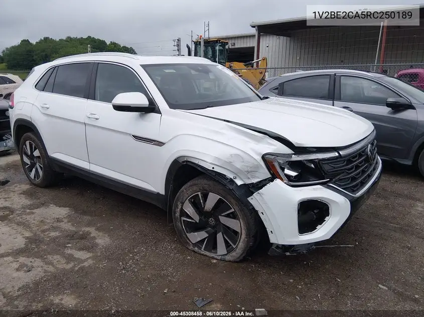 2024 Volkswagen Atlas Cross Sport 2.0T Sel VIN: 1V2BE2CA5RC250189 Lot: 45308458