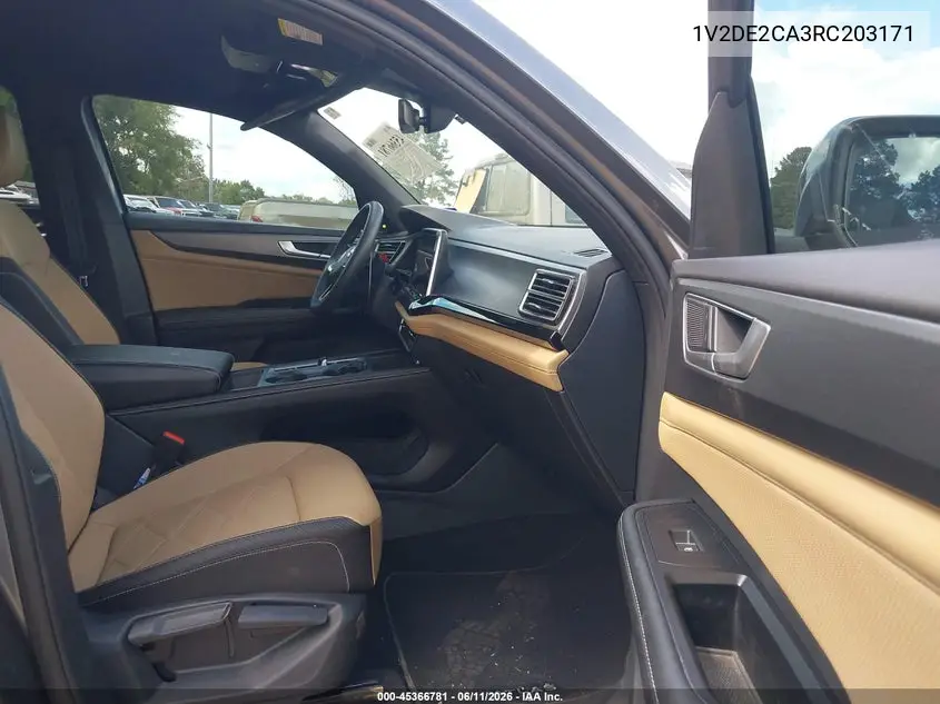 2024 Volkswagen Atlas Cross Sport 2.0T Se VIN: 1V2DE2CA3RC203171 Lot: 45366781