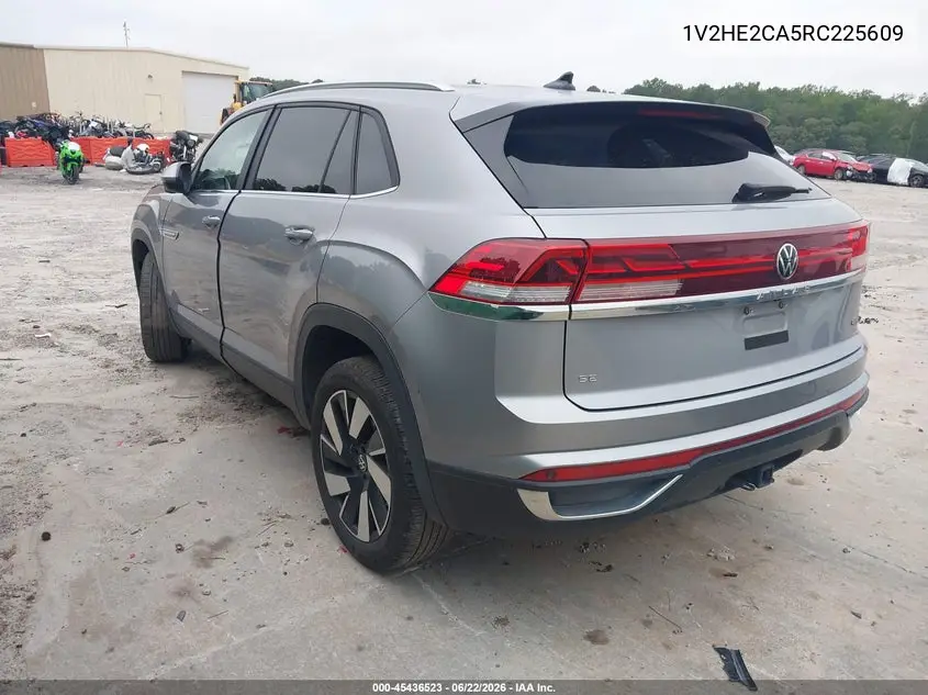 2024 Volkswagen Atlas Cross Sport 2.0T Se W/Technology VIN: 1V2HE2CA5RC225609 Lot: 45436523
