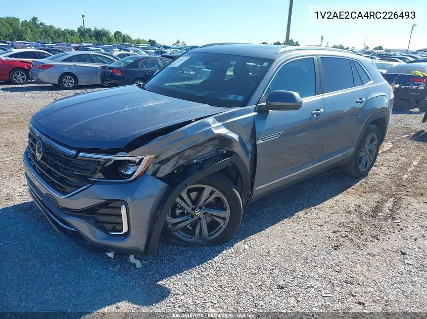 2024 Volkswagen Atlas Cross Sport 2.0T Sel R-Line VIN: 1V2AE2CA4RC226493 Lot: 45457070