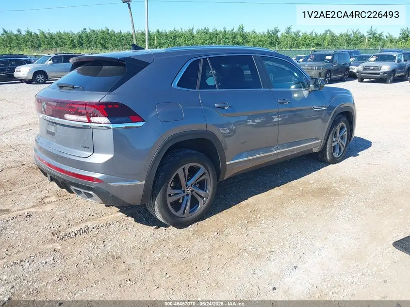 2024 Volkswagen Atlas Cross Sport 2.0T Sel R-Line VIN: 1V2AE2CA4RC226493 Lot: 45457070
