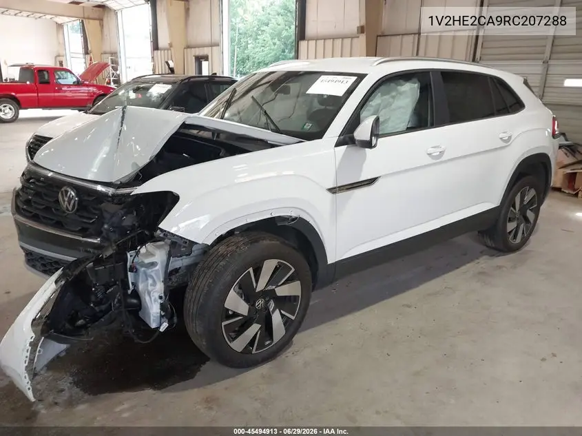 2024 Volkswagen Atlas Cross Sport 2.0T Se W/Technology VIN: 1V2HE2CA9RC207288 Lot: 45494913