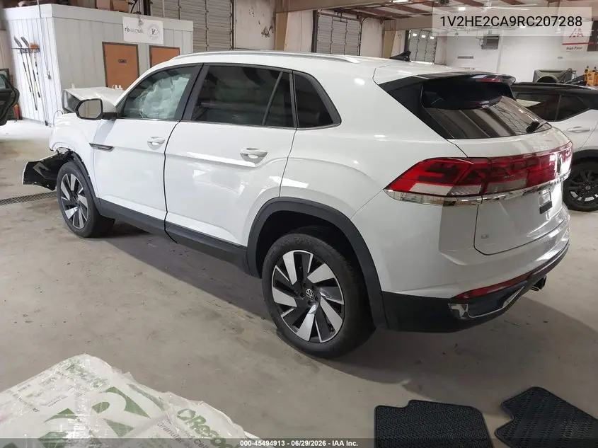 2024 Volkswagen Atlas Cross Sport 2.0T Se W/Technology VIN: 1V2HE2CA9RC207288 Lot: 45494913