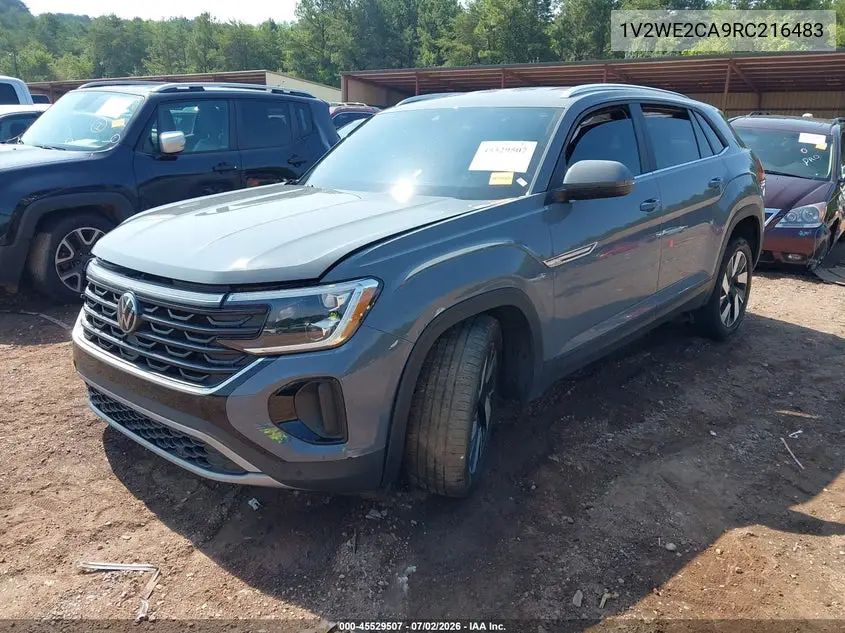 2024 Volkswagen Atlas Cross Sport 2.0T Se W/Technology VIN: 1V2WE2CA9RC216483 Lot: 45529507