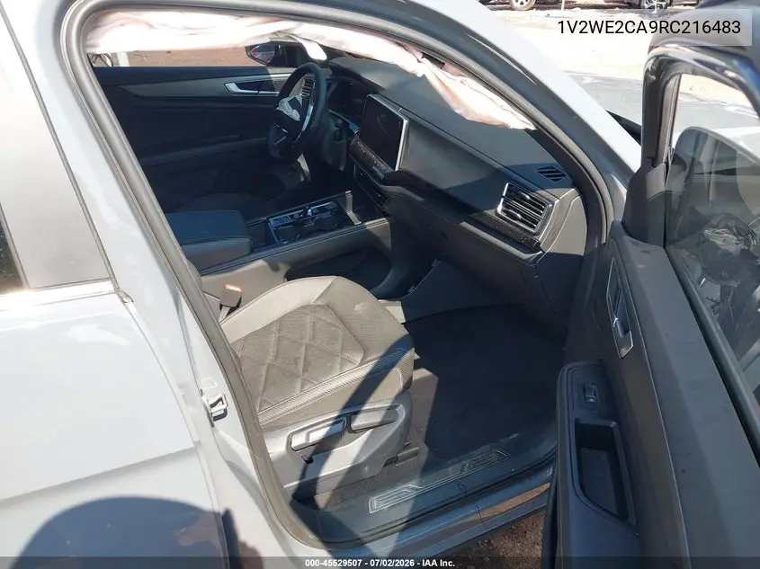 2024 Volkswagen Atlas Cross Sport 2.0T Se W/Technology VIN: 1V2WE2CA9RC216483 Lot: 45529507