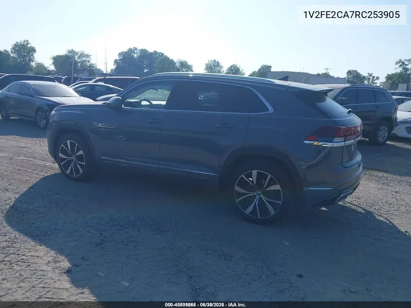 2024 Volkswagen Atlas Cross Sport 2.0T Sel Premium R-Line VIN: 1V2FE2CA7RC253905 Lot: 45531066