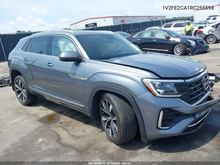 2024 Volkswagen Atlas Cross Sport 2.0T Sel Premium R-Line VIN: 1V2FE2CA1RC255598 Lot: 45549876