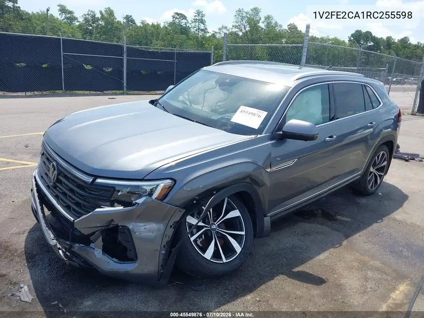 2024 Volkswagen Atlas Cross Sport 2.0T Sel Premium R-Line VIN: 1V2FE2CA1RC255598 Lot: 45549876