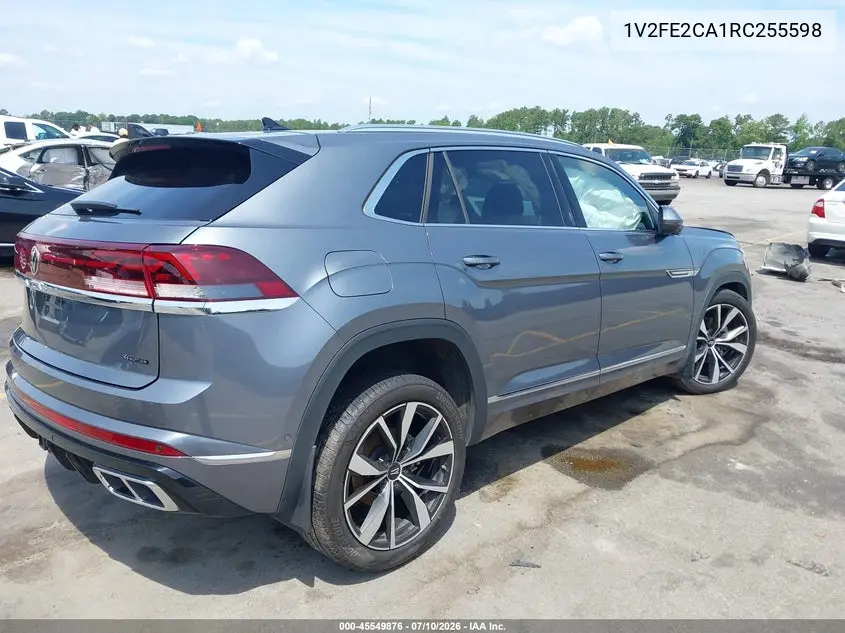 2024 Volkswagen Atlas Cross Sport 2.0T Sel Premium R-Line VIN: 1V2FE2CA1RC255598 Lot: 45549876