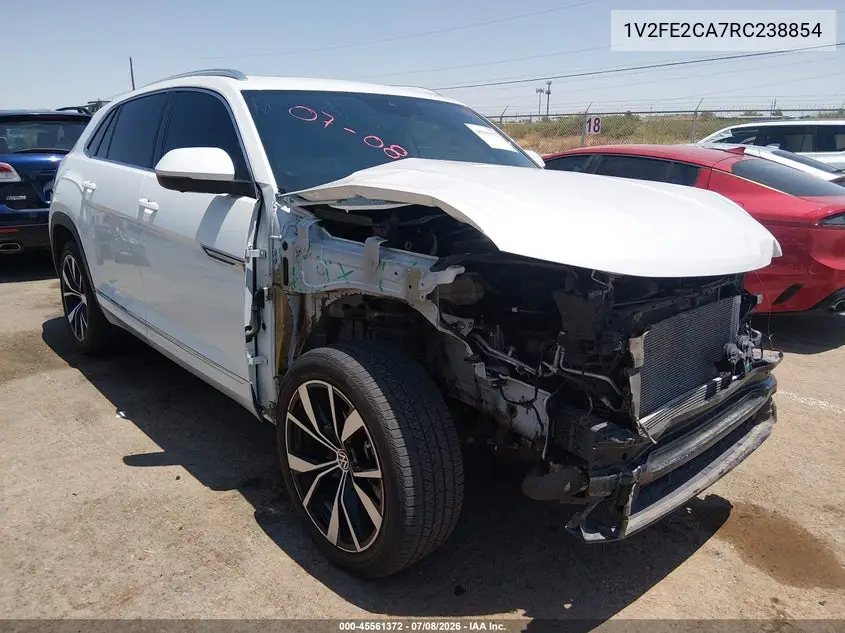 2024 Volkswagen Atlas Cross Sport 2.0T Sel Premium R-Line VIN: 1V2FE2CA7RC238854 Lot: 45561372