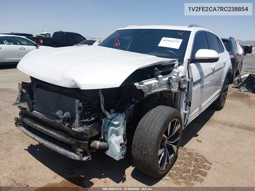 2024 Volkswagen Atlas Cross Sport 2.0T Sel Premium R-Line VIN: 1V2FE2CA7RC238854 Lot: 45561372