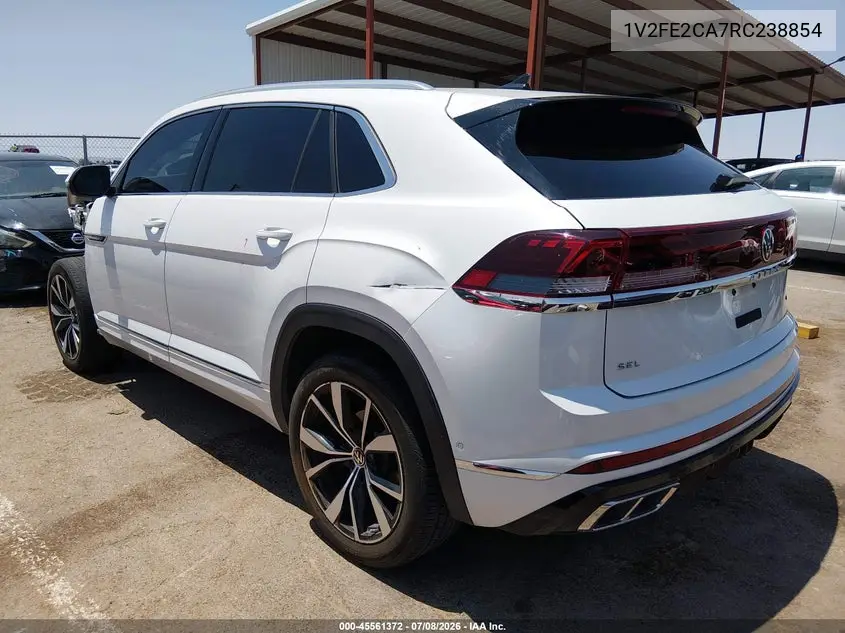 2024 Volkswagen Atlas Cross Sport 2.0T Sel Premium R-Line VIN: 1V2FE2CA7RC238854 Lot: 45561372