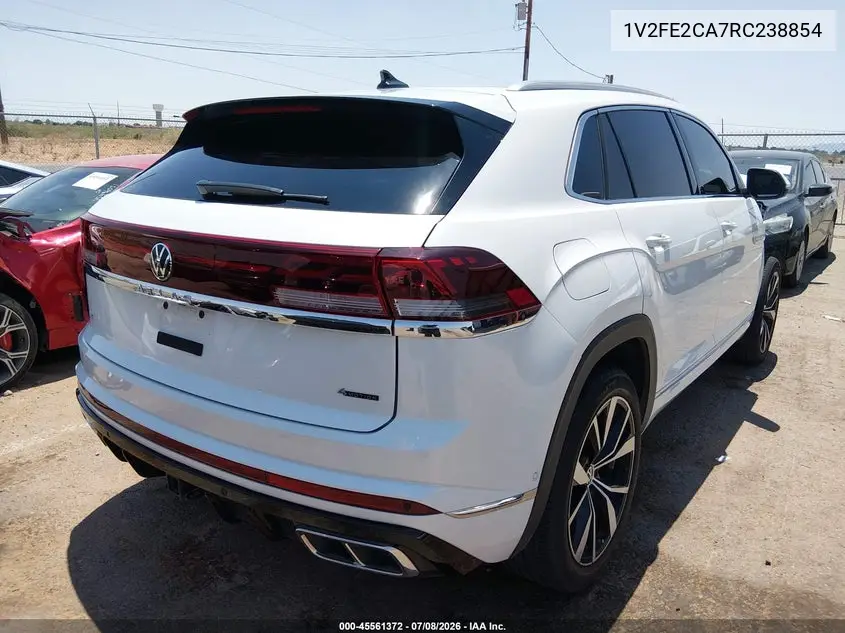 2024 Volkswagen Atlas Cross Sport 2.0T Sel Premium R-Line VIN: 1V2FE2CA7RC238854 Lot: 45561372