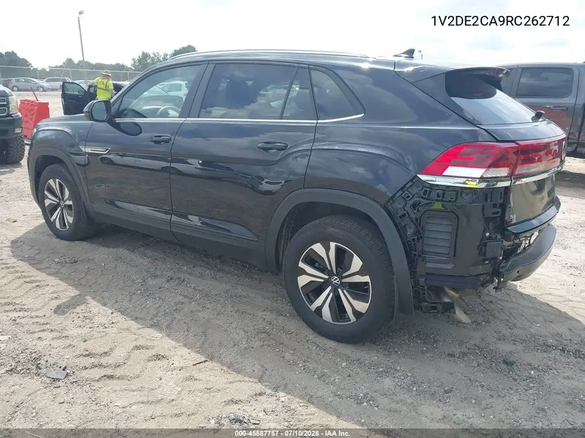 2024 Volkswagen Atlas Cross Sport 2.0T Se VIN: 1V2DE2CA9RC262712 Lot: 45587757
