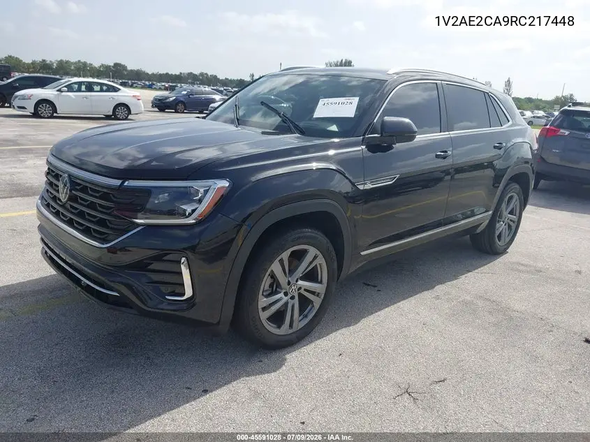 2024 Volkswagen Atlas Cross Sport 2.0T Sel R-Line VIN: 1V2AE2CA9RC217448 Lot: 45591028