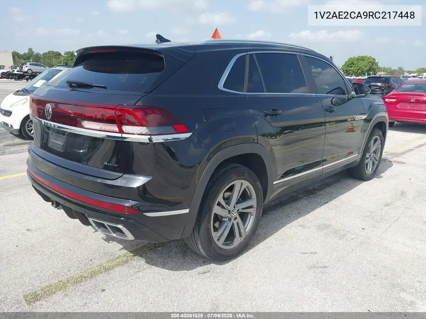 2024 Volkswagen Atlas Cross Sport 2.0T Sel R-Line VIN: 1V2AE2CA9RC217448 Lot: 45591028