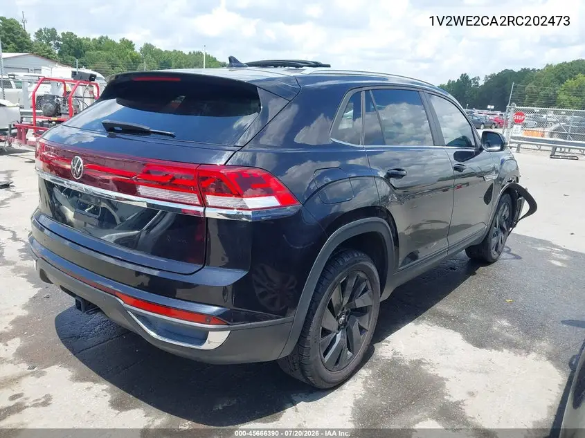 2024 Volkswagen Atlas Cross Sport 2.0T Se W/Technology VIN: 1V2WE2CA2RC202473 Lot: 45666390
