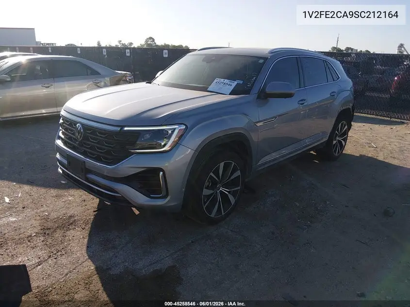 2025 Volkswagen Atlas Cross Sport 2.0T Sel Premium R-Line VIN: 1V2FE2CA9SC212164 Lot: 45258546