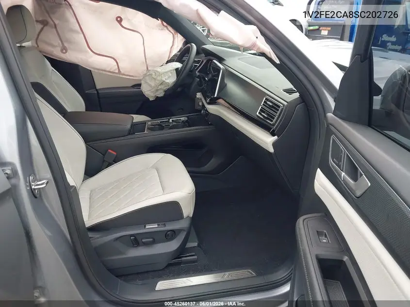 2025 Volkswagen Atlas Cross Sport 2.0T Sel Premium R-Line VIN: 1V2FE2CA8SC202726 Lot: 45260137