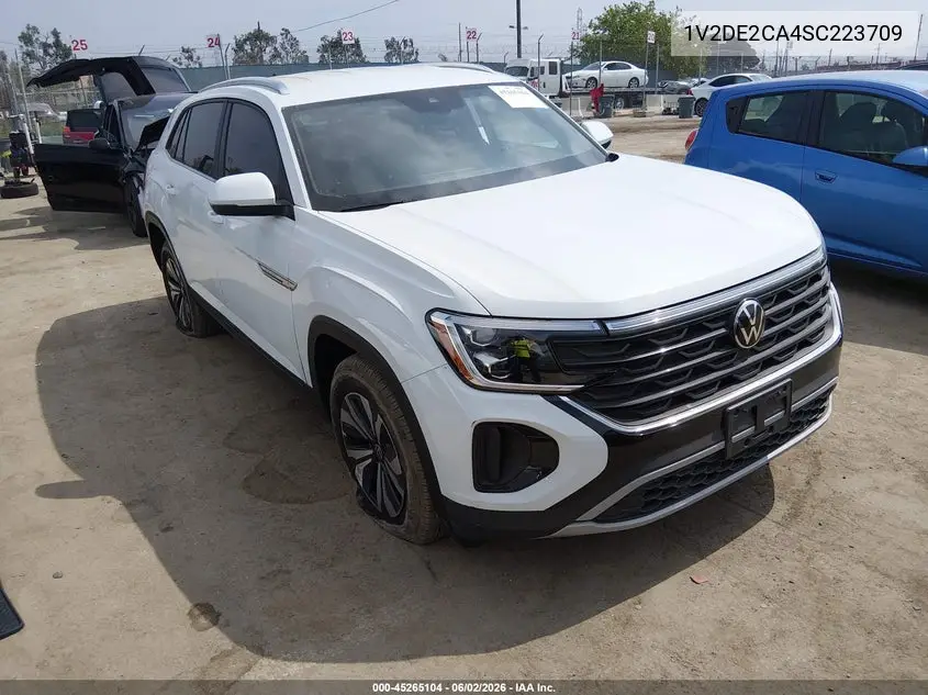 2025 Volkswagen Atlas Cross Sport 2.0T Se VIN: 1V2DE2CA4SC223709 Lot: 45265104