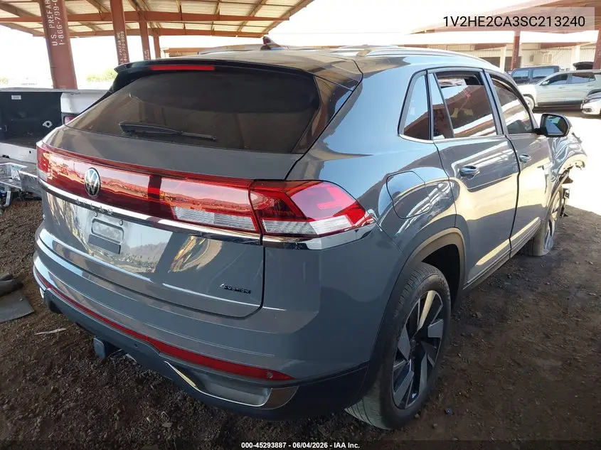 2025 Volkswagen Atlas Cross Sport 2.0T Se W/Technology VIN: 1V2HE2CA3SC213240 Lot: 45293887