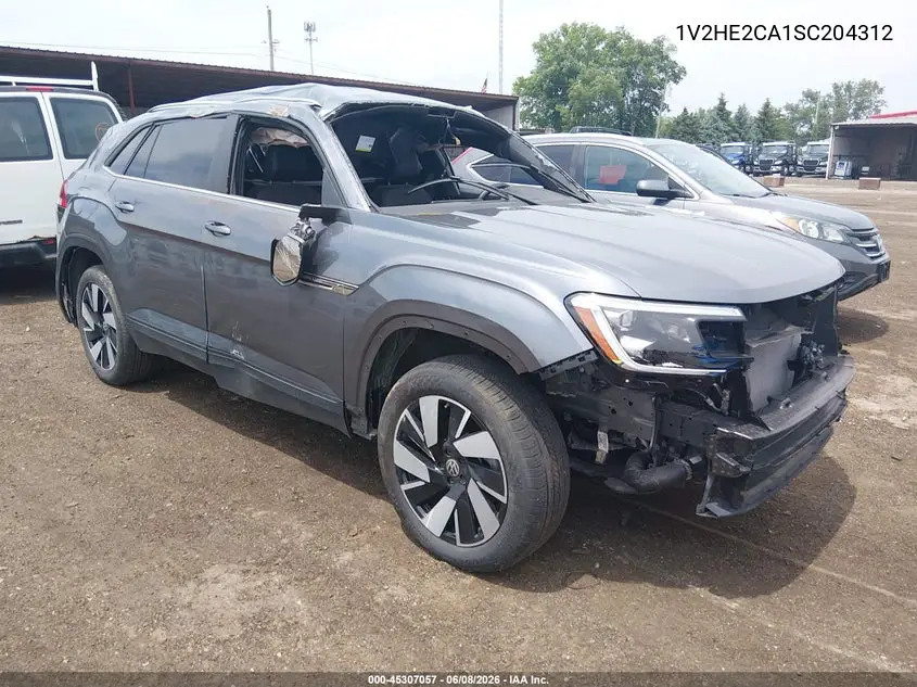 2025 Volkswagen Atlas Cross Sport 2.0T Se W/Technology VIN: 1V2HE2CA1SC204312 Lot: 45307057
