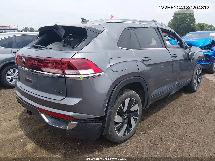 2025 Volkswagen Atlas Cross Sport 2.0T Se W/Technology VIN: 1V2HE2CA1SC204312 Lot: 45307057