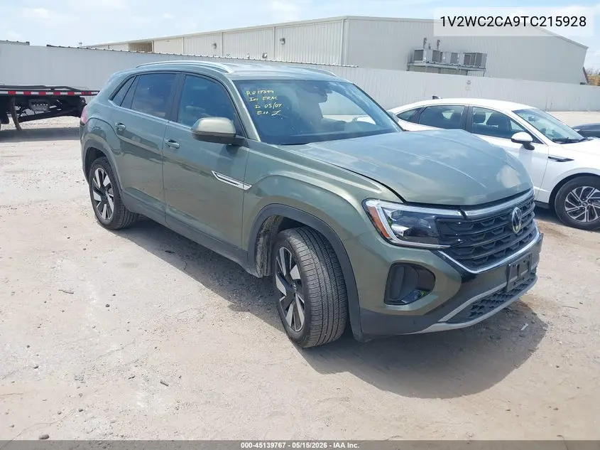 2026 Volkswagen Atlas Cross Sport Se With Technology VIN: 1V2WC2CA9TC215928 Lot: 45139767