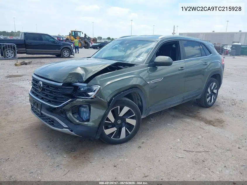 2026 Volkswagen Atlas Cross Sport Se With Technology VIN: 1V2WC2CA9TC215928 Lot: 45139767