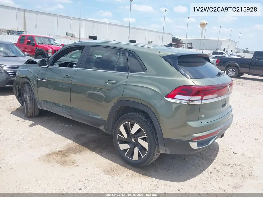 2026 Volkswagen Atlas Cross Sport Se With Technology VIN: 1V2WC2CA9TC215928 Lot: 45139767