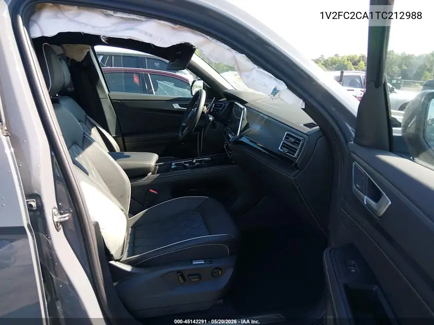 2026 Volkswagen Atlas Cross Sport Sel Premium R-Line VIN: 1V2FC2CA1TC212988 Lot: 45142291