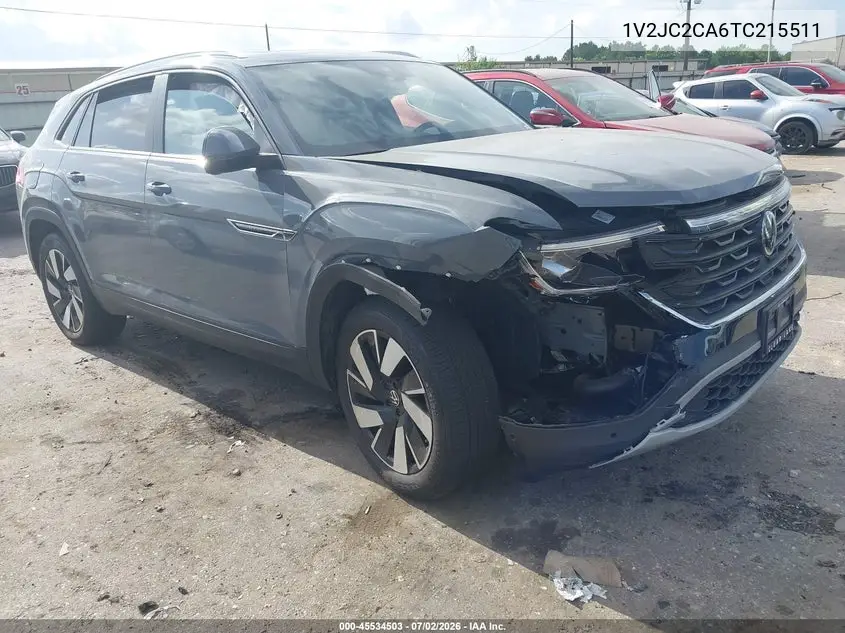 2026 Volkswagen Atlas Cross Sport Se With Technology VIN: 1V2JC2CA6TC215511 Lot: 45534503