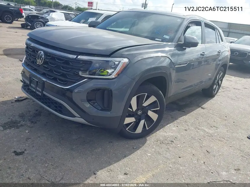 2026 Volkswagen Atlas Cross Sport Se With Technology VIN: 1V2JC2CA6TC215511 Lot: 45534503
