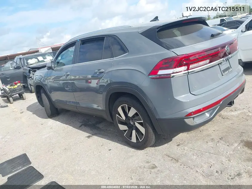 2026 Volkswagen Atlas Cross Sport Se With Technology VIN: 1V2JC2CA6TC215511 Lot: 45534503