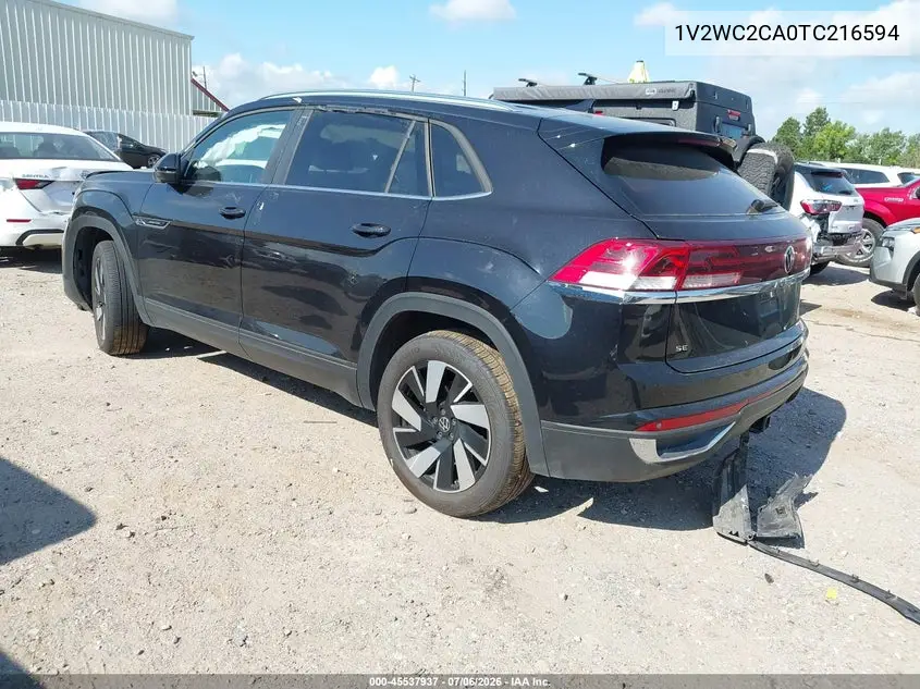 2026 Volkswagen Atlas Cross Sport Se With Technology VIN: 1V2WC2CA0TC216594 Lot: 45537937