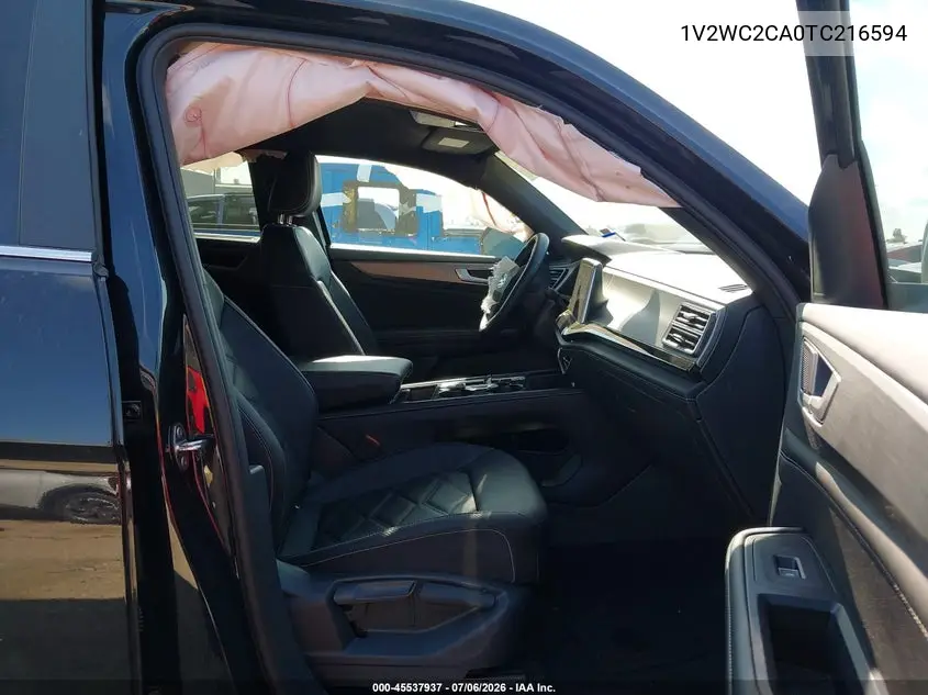 2026 Volkswagen Atlas Cross Sport Se With Technology VIN: 1V2WC2CA0TC216594 Lot: 45537937
